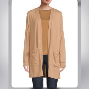 🆕 SANCTUARY Open-Front Cardigan in Cashew